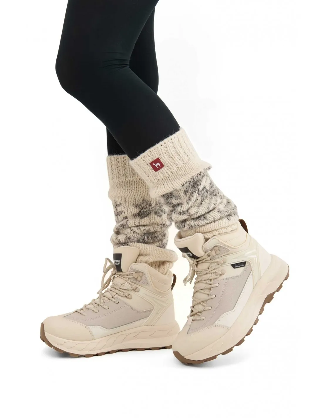 Alpaka Beinstulpen NATURA aus 100% Alpaka Superfine