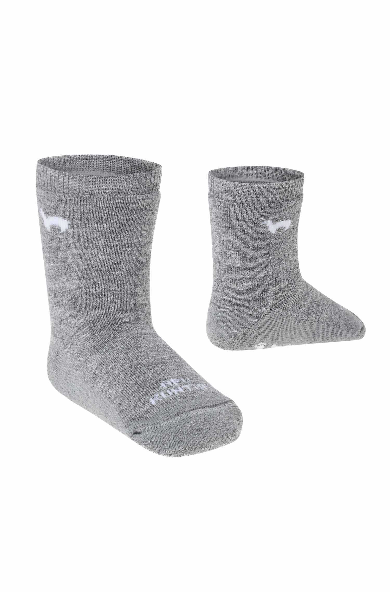 Alpaka Kinder-ABS-Socken aus Alpaka-Wolle-Mix